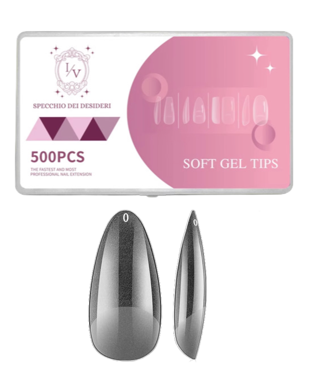 SOFT GEL TIPS oval medium