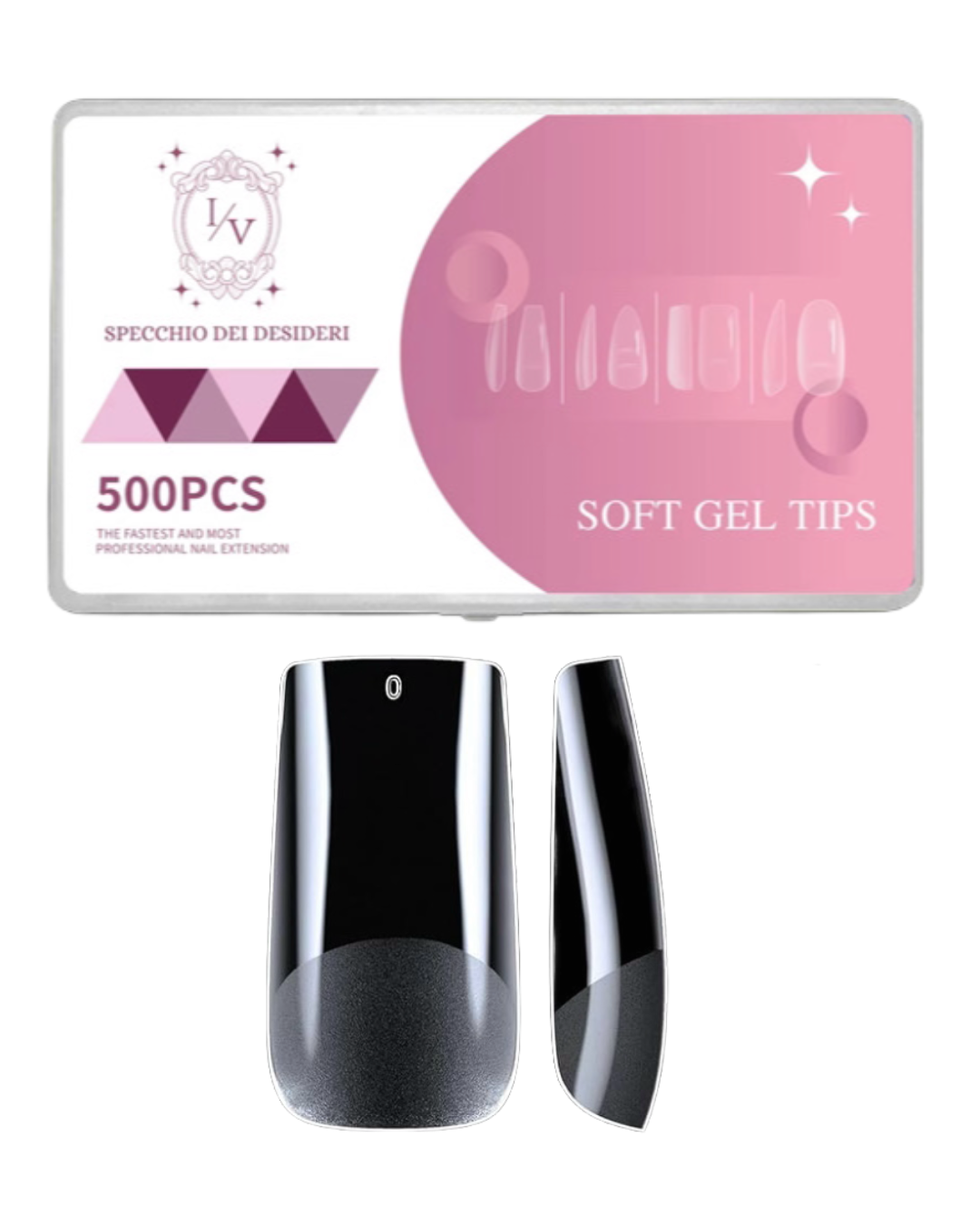 SOFT GEL TIPS medium square