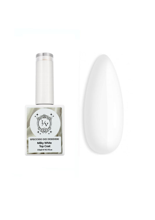 Top coat bianco latte